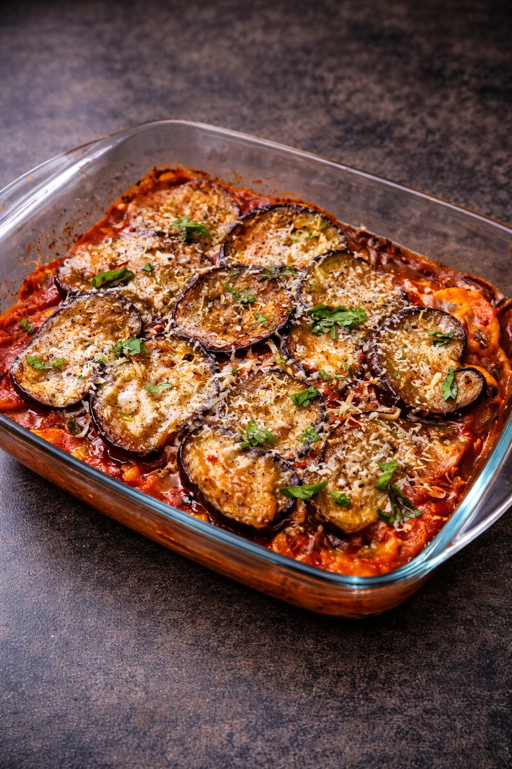 Parmigiana à l'aubergine